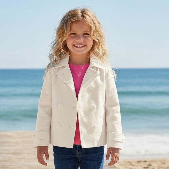 Polo Ralph Lauren Other - NWT Polo by Ralph Lauren Girl's Willmar Canvas Double-Breasted Jacket